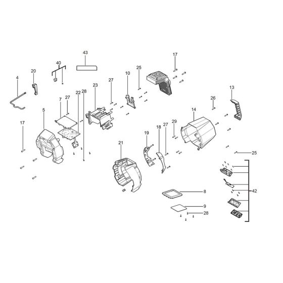Milwaukee M18TAL Assembly