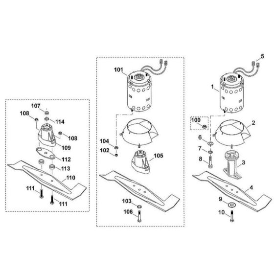 Engine Blade Assembly