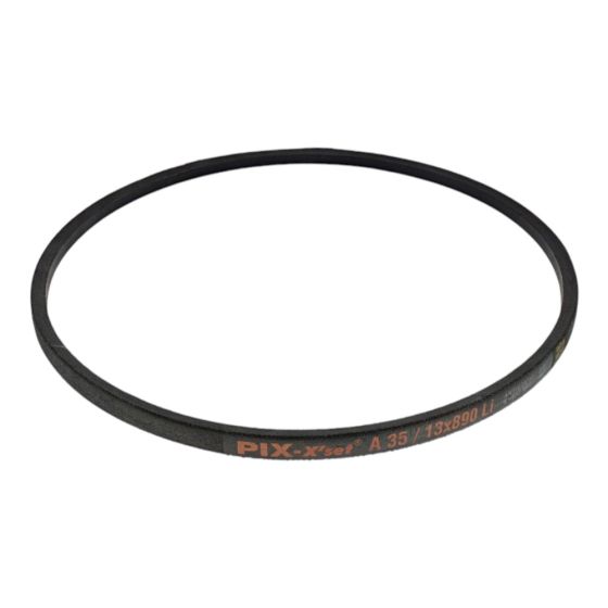 Belt 5hp Chipp for Masport 6.5XL Shredders - OEM No. MA536342