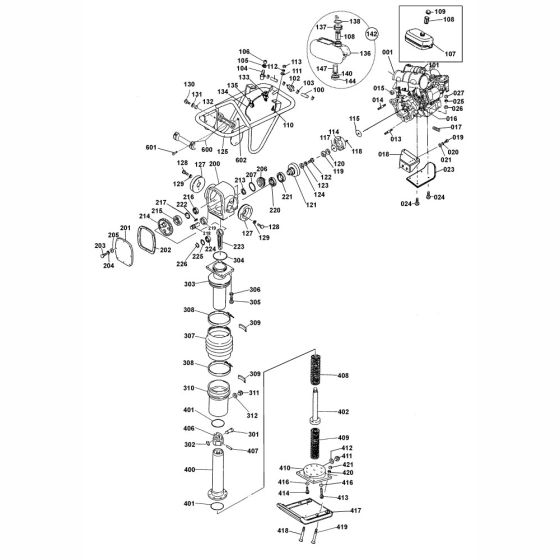 Main Assembly for RT74 Rammer