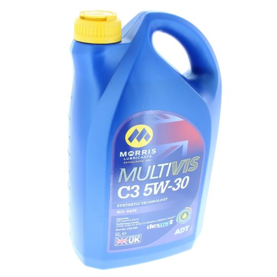 Multivis ADT C3 5W-30 Morris Lubricants Mid-SAPS Synthetic Engine Oil 5ltr