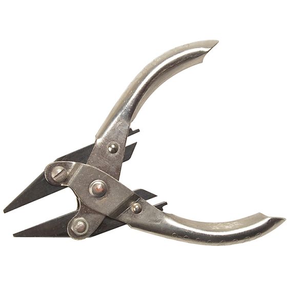 Snipe Nose Pliers Serrated Jaw 125mm (5in) by Maun - 4330-125