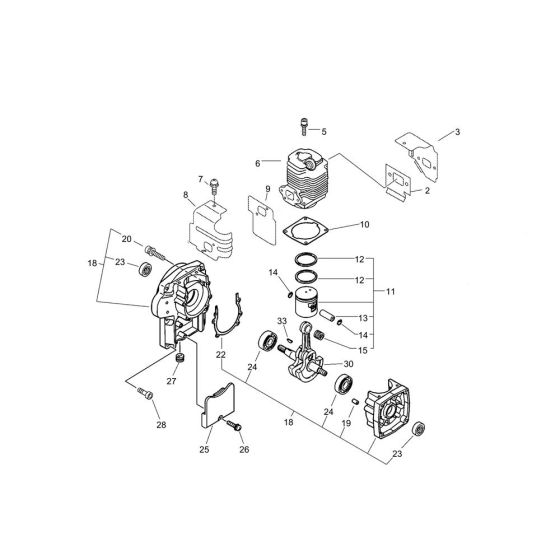 ECHO MB-440 Engine Parts