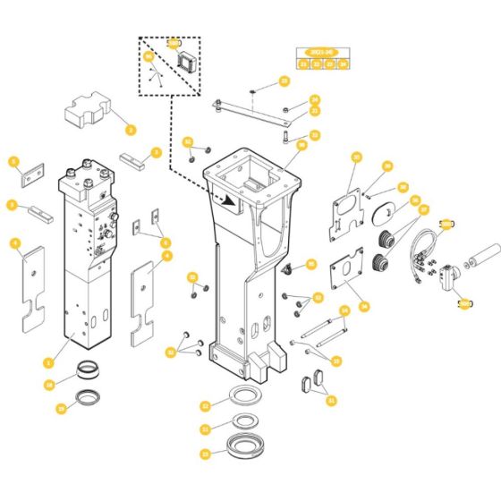 Epiroc MB 1000 DP Breaker
