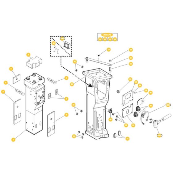 Epiroc MB 1650 Breaker