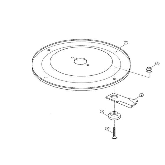 Disc Cut for Viking MB 3 R Petrol Lawn Mowers