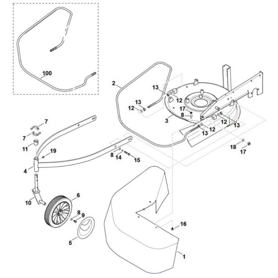 Housing Assembly for Viking Mowers
