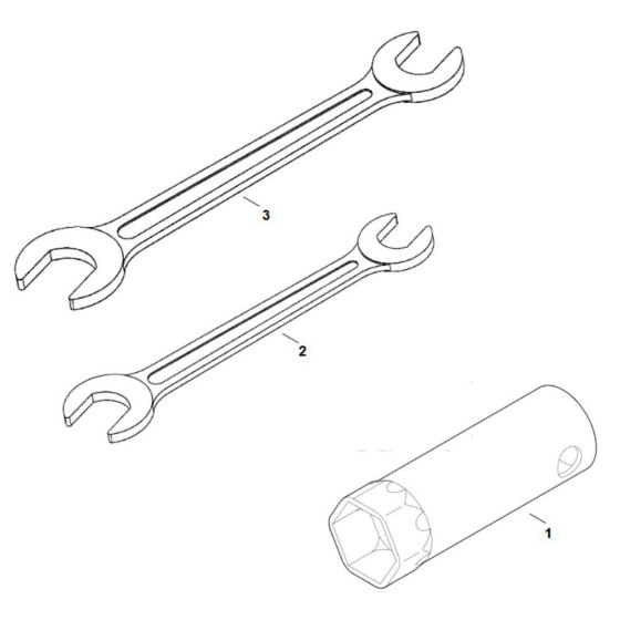 Tools Assembly for Viking Mowers