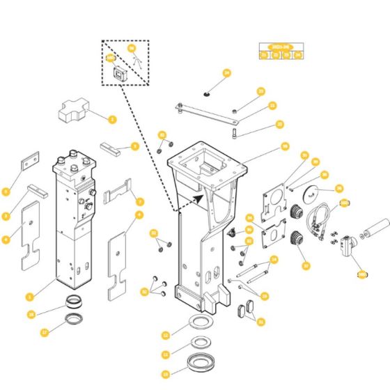 Epiroc MB 750 DP Breaker