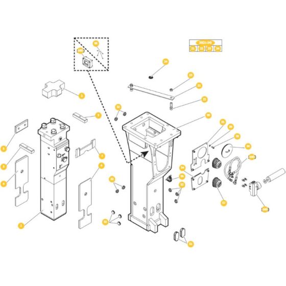 Epiroc MB 750 Breaker Assembly