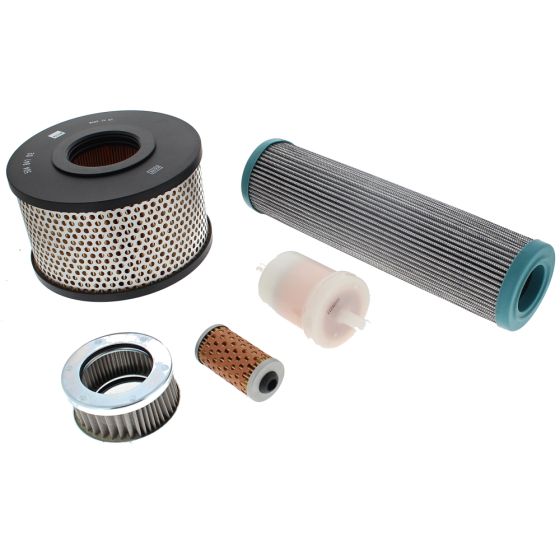 500 Hour Filter Service Kit for Terex MBR71HD Rollers - MBR71HD 500 PTO