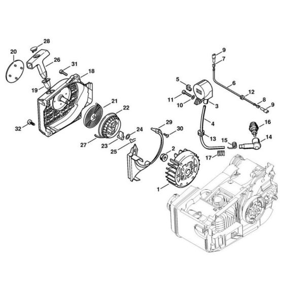Ignition System for Stihl MC 200