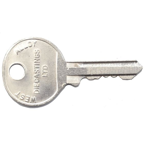 MC35 Plant Key for Tractor Doors - Replacement Equipment Key