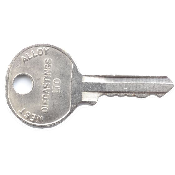 MC43 Plant Key for Tractor Doors - Replacement Equipment Key
