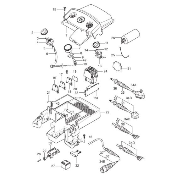 Electric Box for Nilfisk