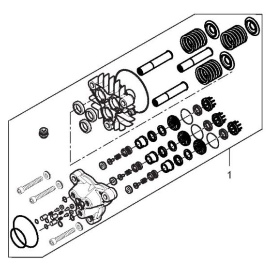 Pump Kit for Nilfisk MC 5M