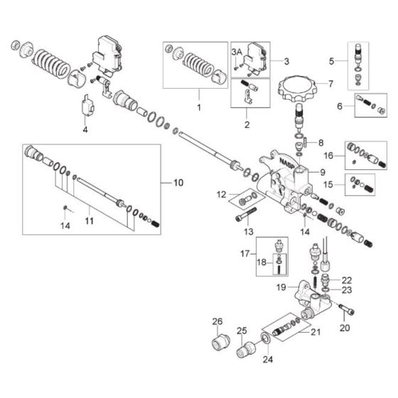 Unloader PA for Nilfisk Washer