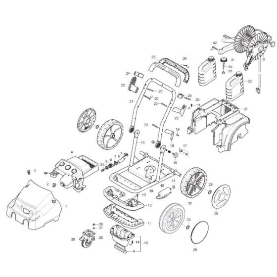 Nilfisk Pressure Washer Parts