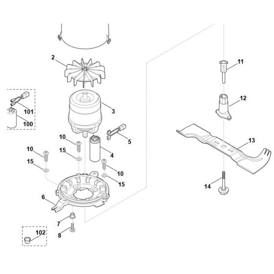Engine Blade Assembly