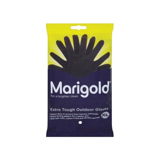 Marigold Extra Tough Outdoor Gloves double-layered latex - X Large 6 Pairs