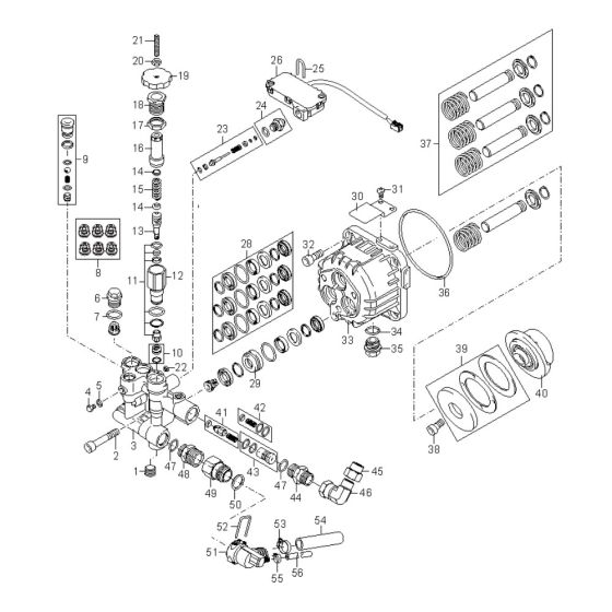 Pump Assembly for Nilfisk