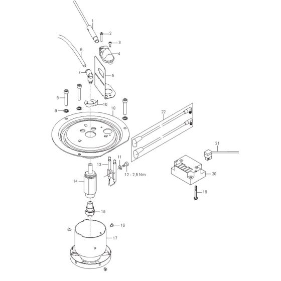 Burner Unit for Nilfisk Washer