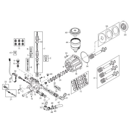 Pump Assembly for Nilfisk