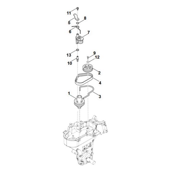 Drive Assembly for Stihl MH 445