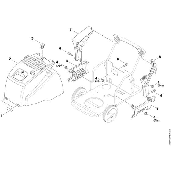 Cabinet Assembly for Nilfisk