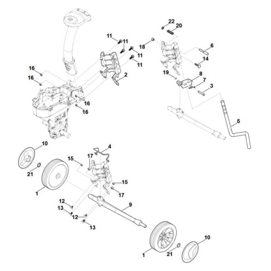 Chassis Assembly for Stihl