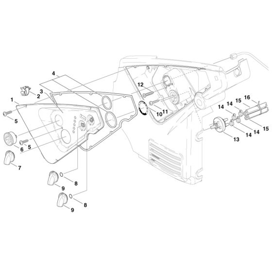 Cover Electrical Box for Nilfisk