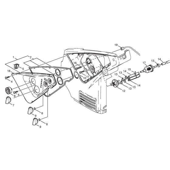 Cover Electric Box for Nilfisk