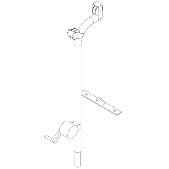 Service Crane Assembly for Nilfisk