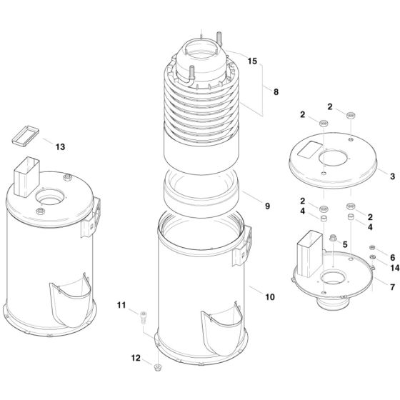 Boiler Assembly for Nilfisk