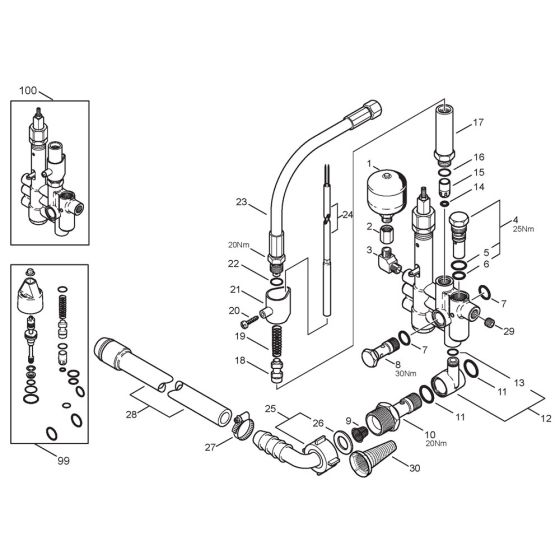 Control Safety Block Assembly