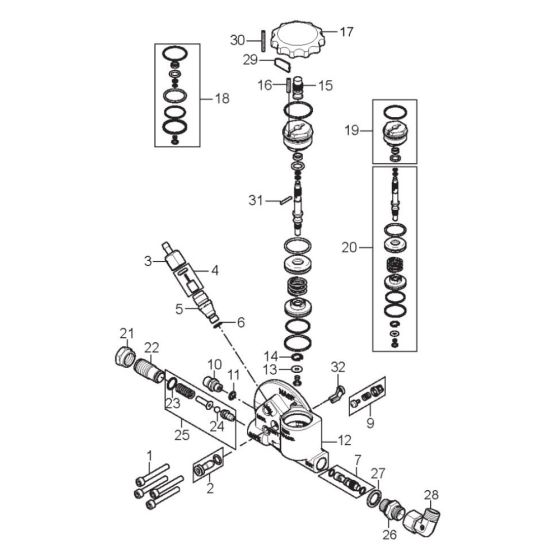 Unloader FA for Nilfisk Washer