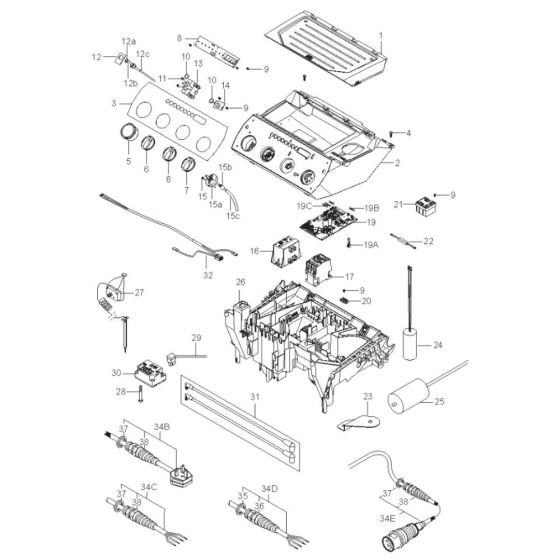Electric Box for Nilfisk Washer