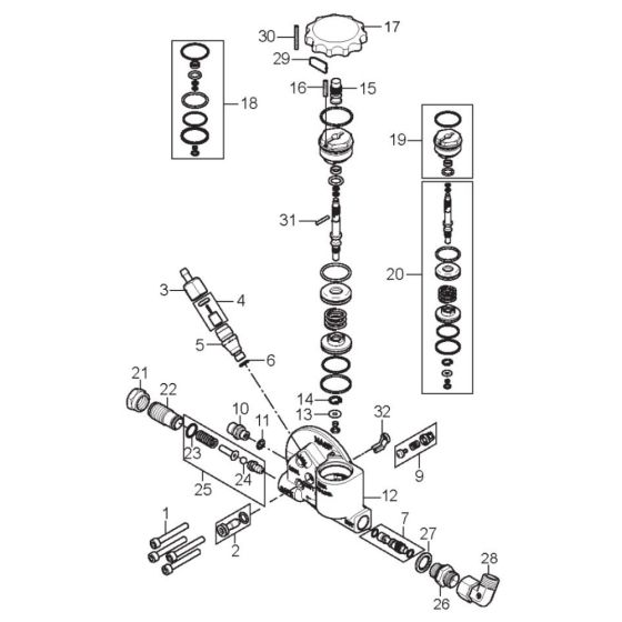 Unloader FA for Nilfisk Washer
