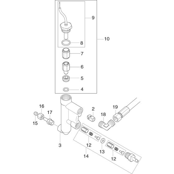 Flow Control Assembly for Nilfisk