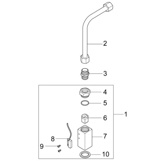 Flow Control Assembly for Nilfisk