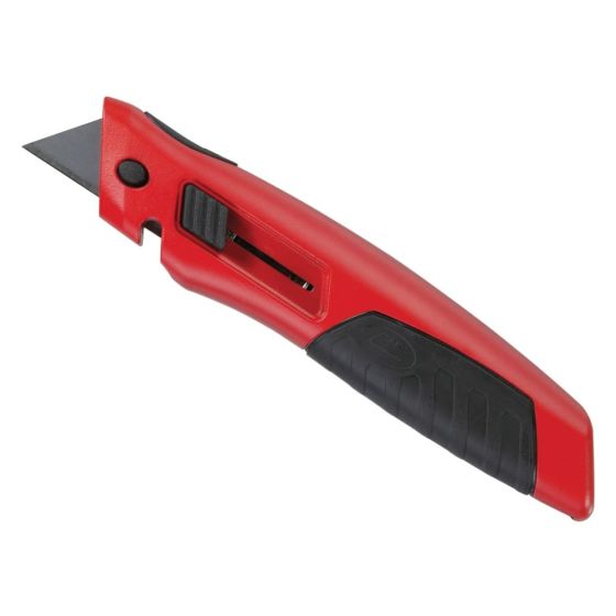 Milwaukee Sliding Utility Knife with wire stripper & side blade activation