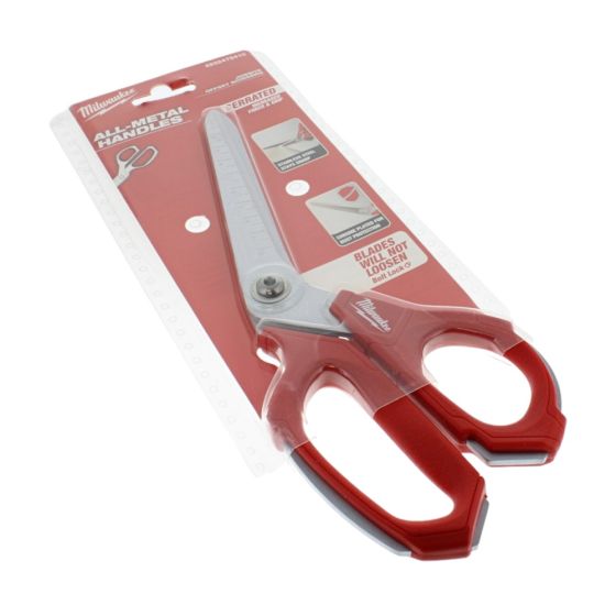 Offset Scissors 115mm for Milwaukee Job Site - Micro-Serrated Blades