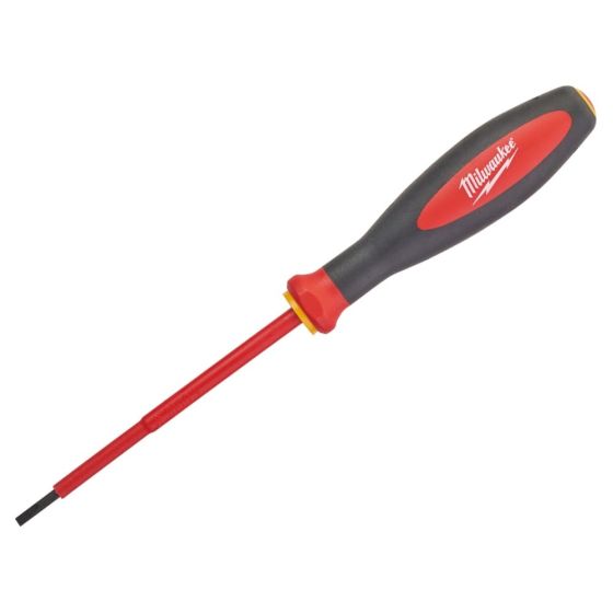 VDE Slotted Screwdriver 2.5 x 75mm - 8/0 x 175mm