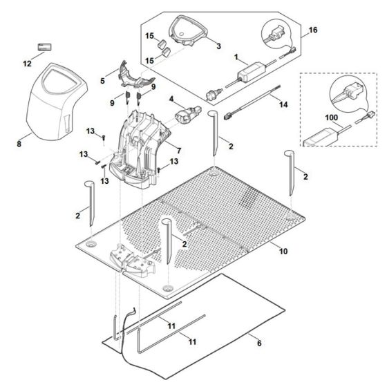 Docking Station for Viking MI 422.1
