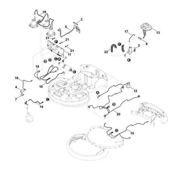Electric Equipment for Viking MI 555.0 C