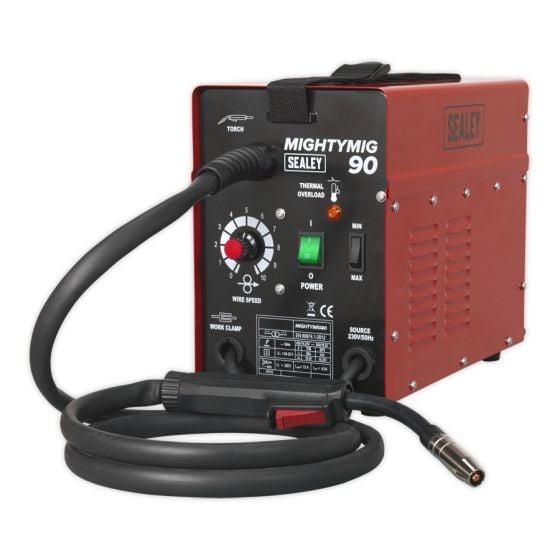 Professional No-Gas MIG Welder 90Amp 230V Sealey Part No. MIGHTYMIG90