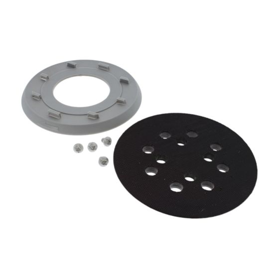 125mm Sanding Pad Base Plate for Milwaukee ROS125E Random Orbital Sander - OEM No. 4932430091