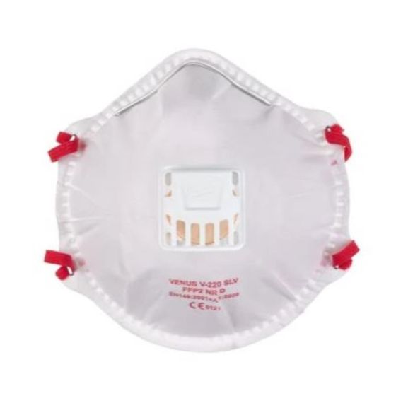 Milwaukee FFP2 Respirator With Valve - 10Piece