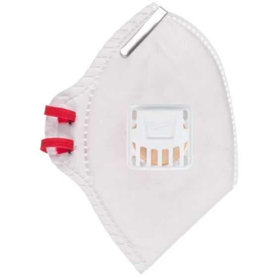 Milwaukee FFP2 Foldable Respirator With Valve - 15 Piece