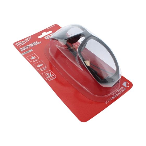 Milwaukee Performance Safety Glasses Grey - 1 Piece